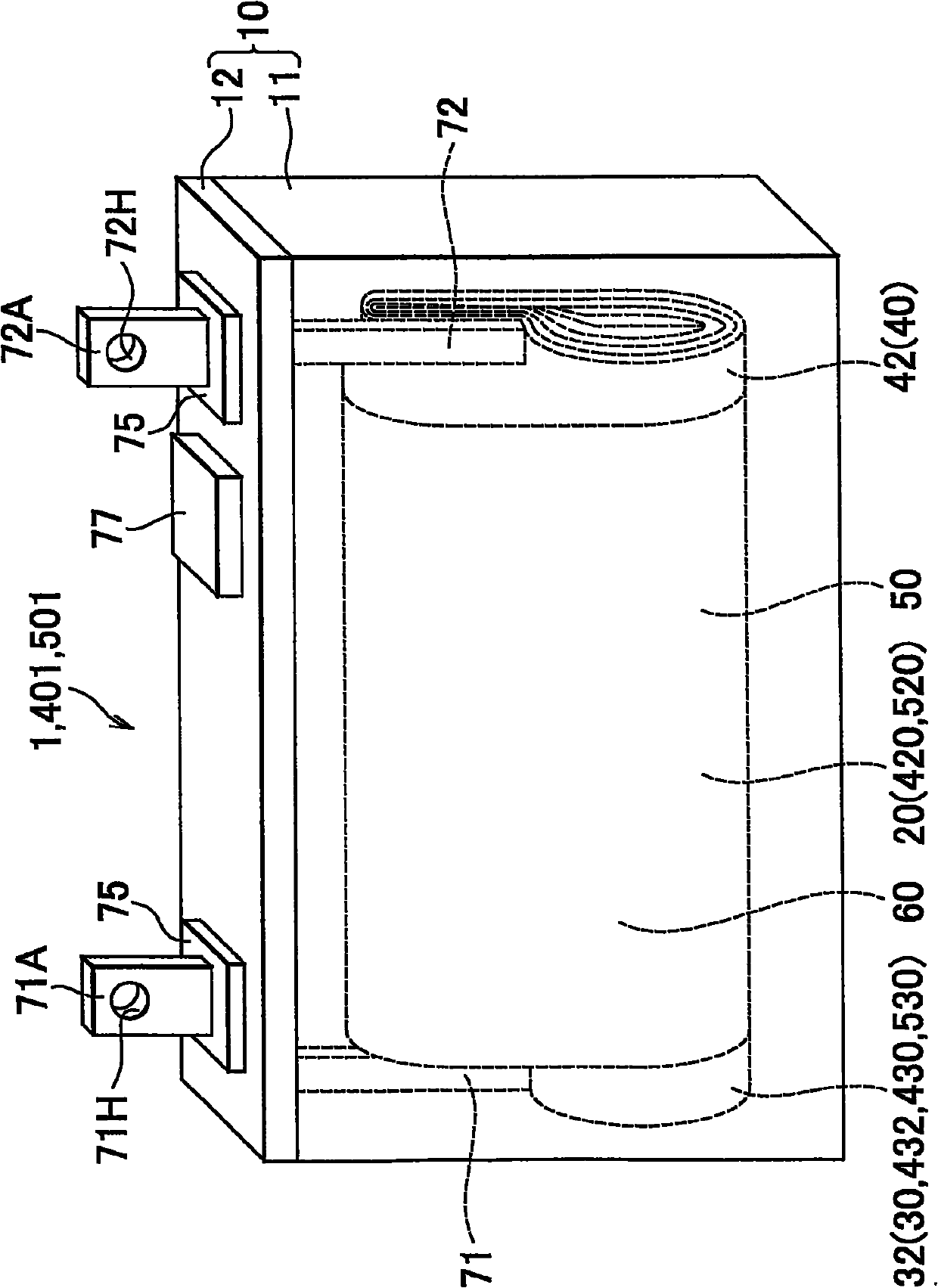 Battery-dedicated electrode foil, positive electrode plate, battery, vehicle, and battery-equipped appliance, and manufacture method for the battery-dedicated electrode foil, and manufacture method of the positive electrode plate