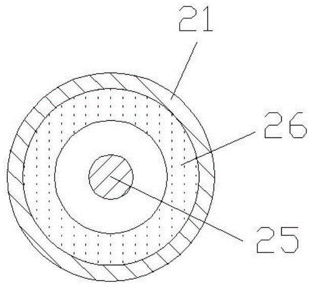 Flow area adjusting mechanism adopting valve body capable of moving up and down