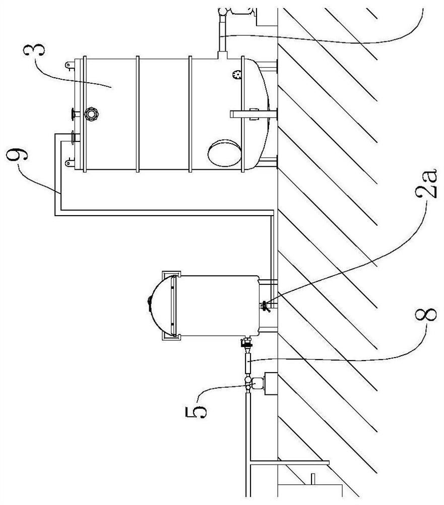 Device and method for collecting, treating and saving building water resources