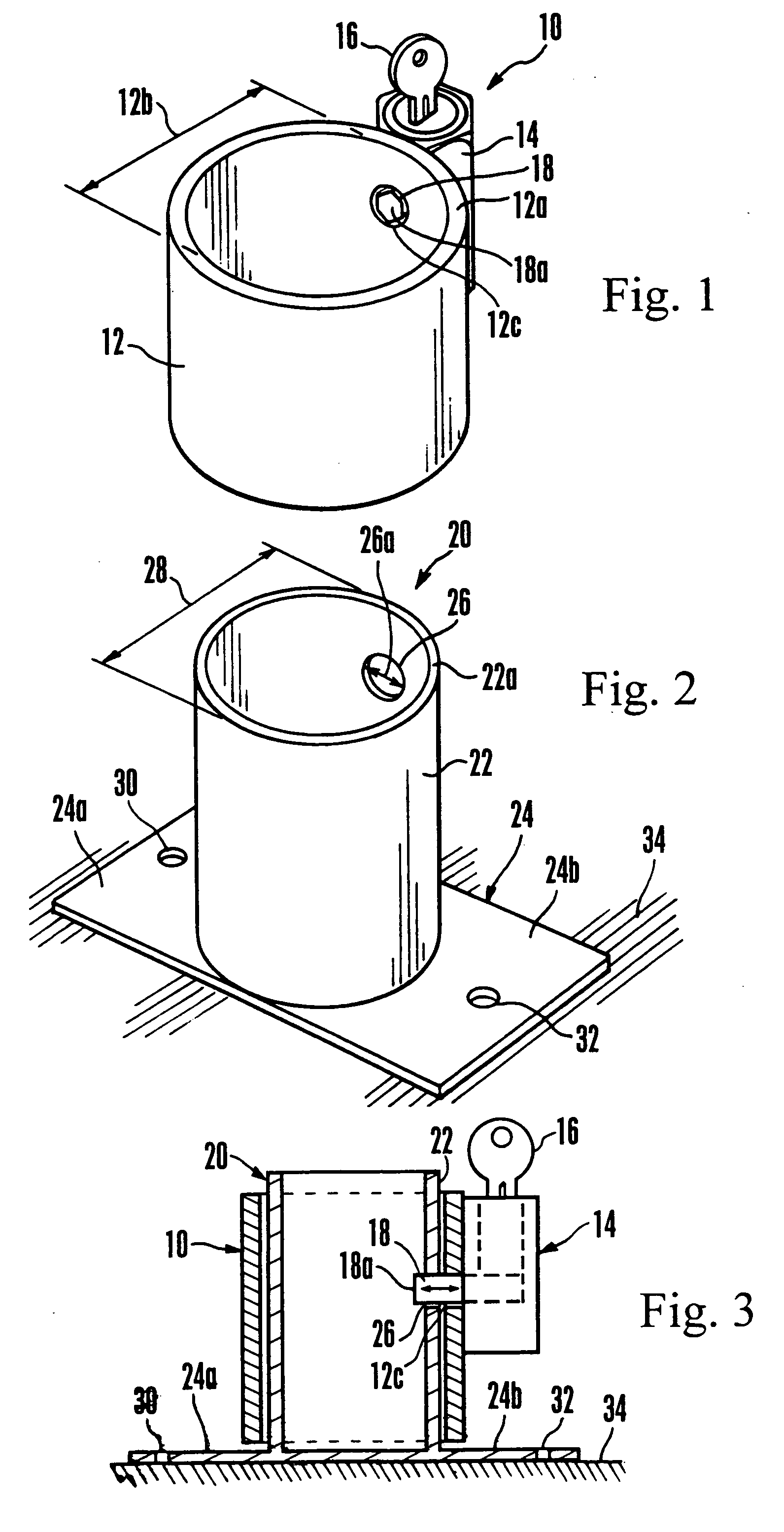 Method of using a kingpin lock holder