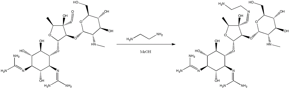 Streptomycin hapten and its preparation method and application