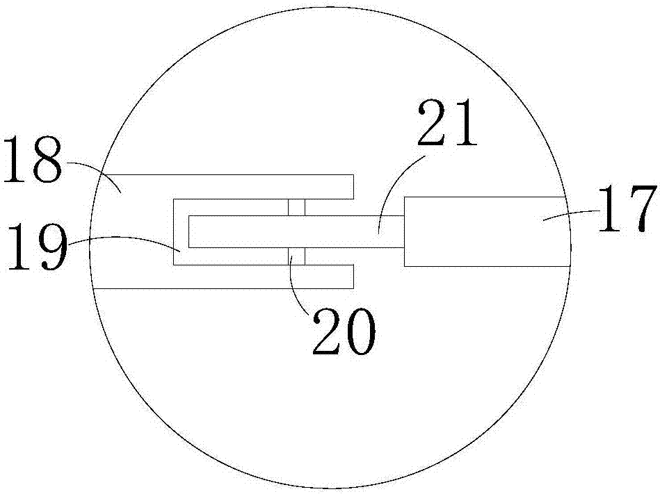 Polishing device for machining for automobile accessories