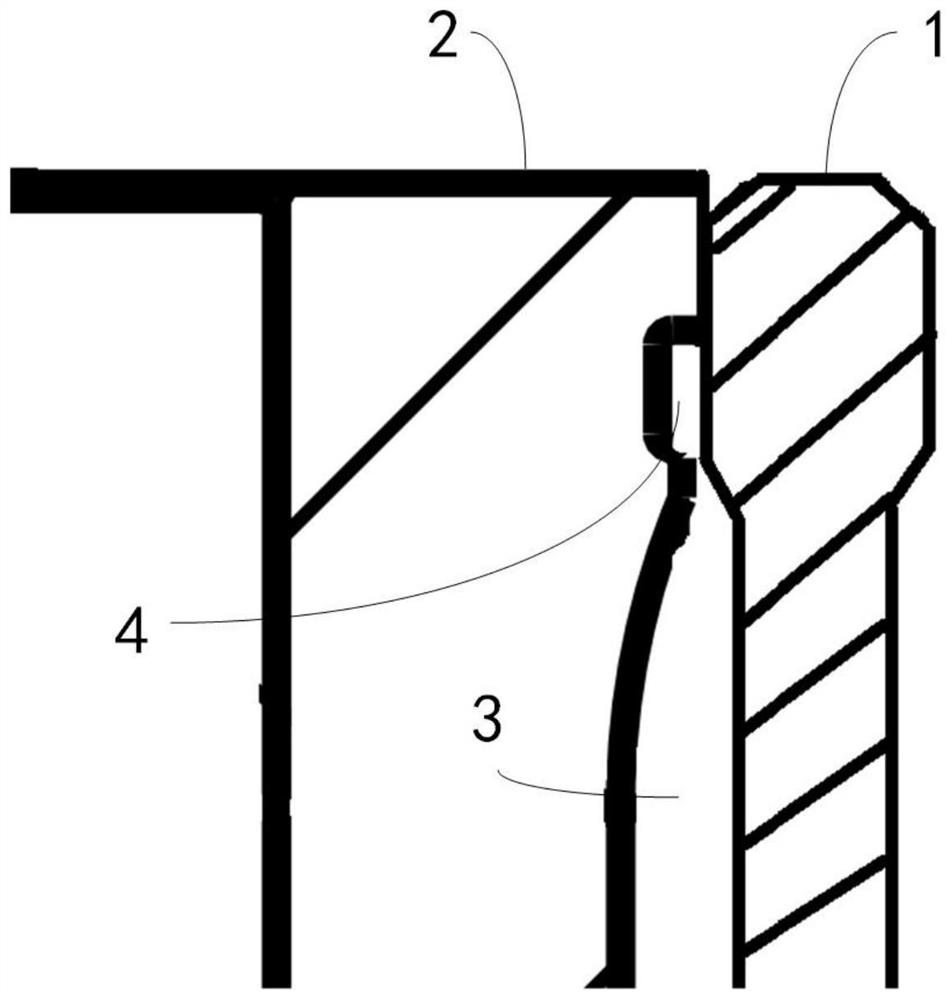 A water jacket structure of an engine