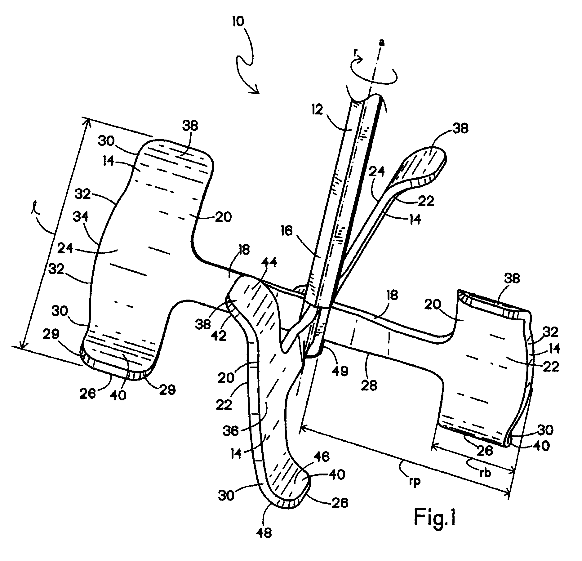 Mixer having S-shaped paddles for mixing viscous materials