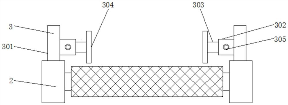 Double-crawler-type multi-blade saw for formaldehyde-free furniture board machining