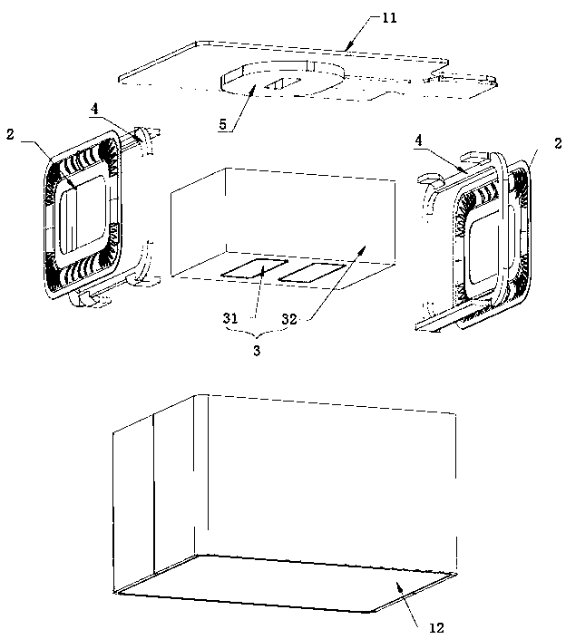 A diaphragm type linear motor