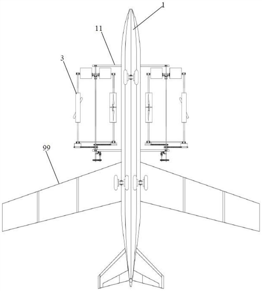 Flapping-like rotor aircraft