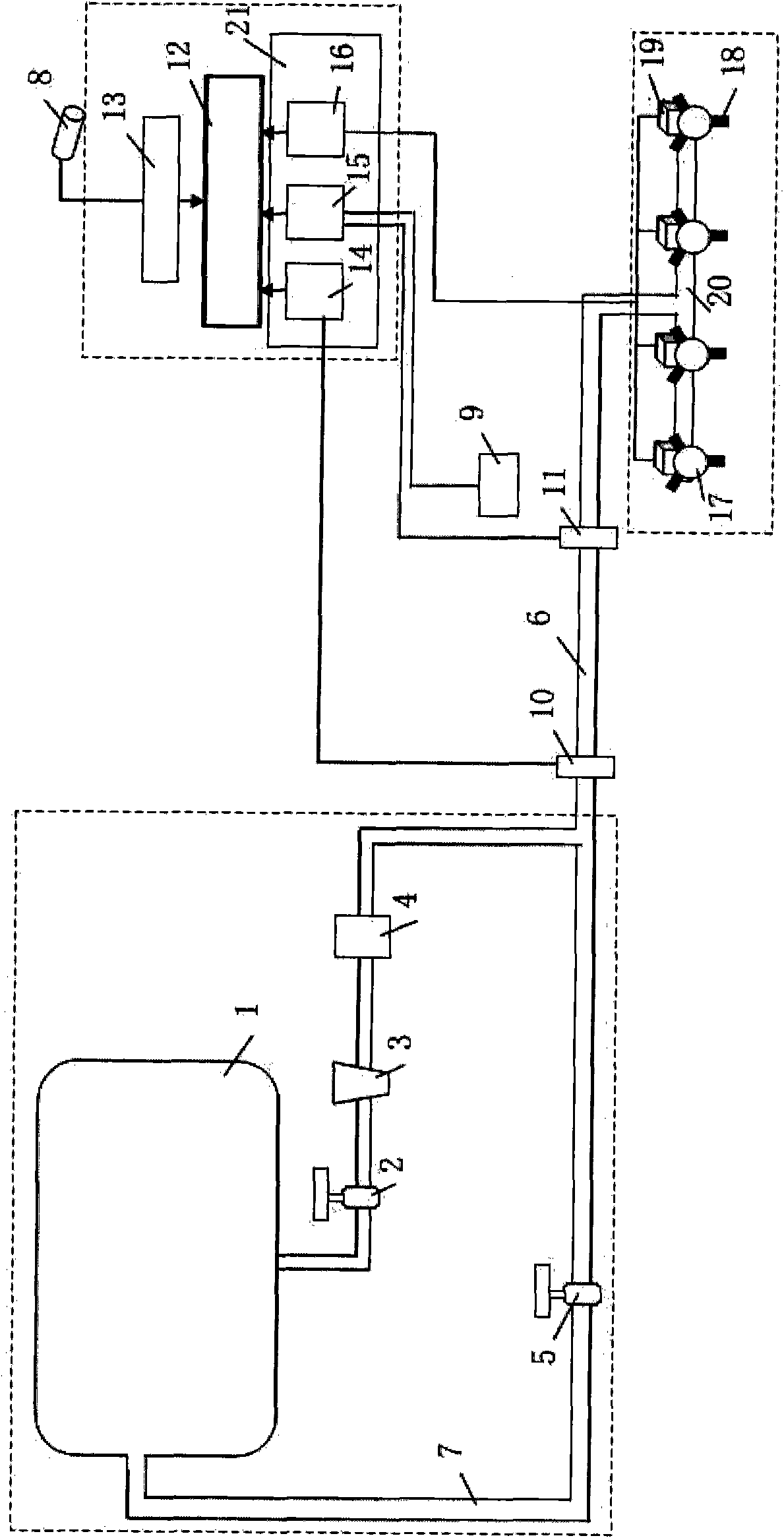 Accurate intelligent targeted spraying machine