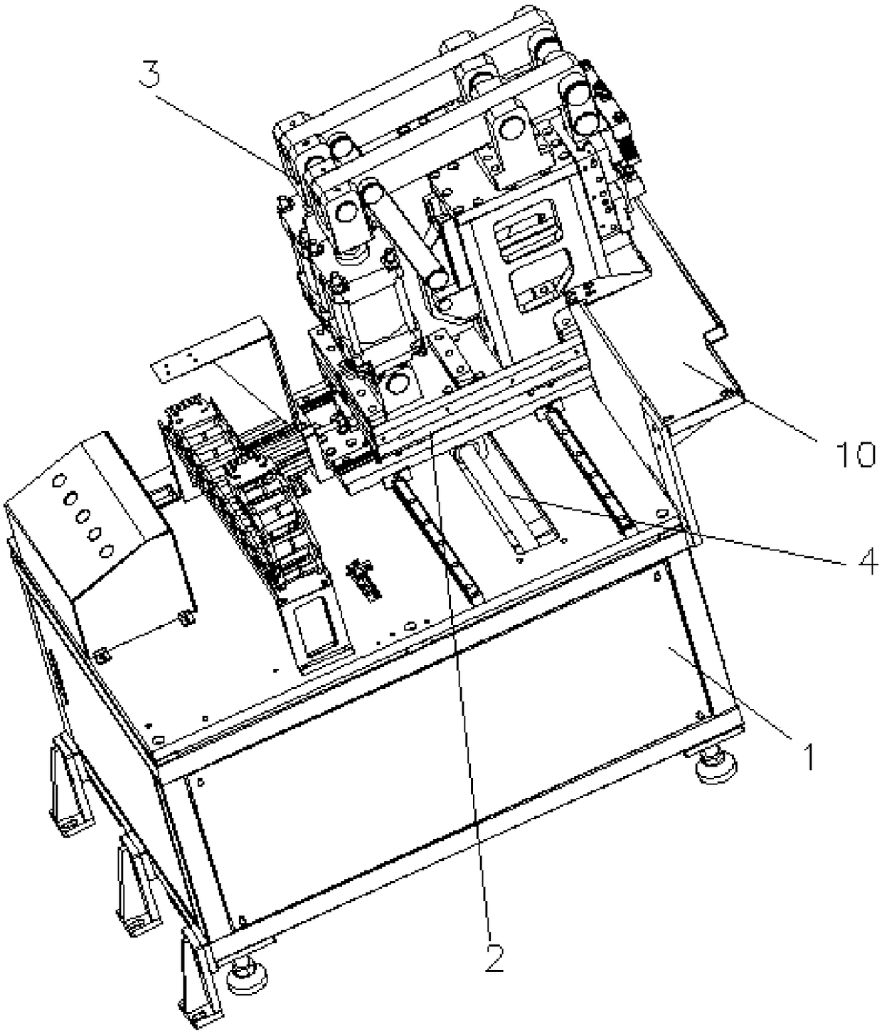 An ear punching machine