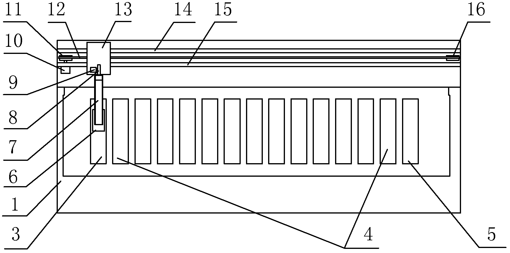 Staining machine