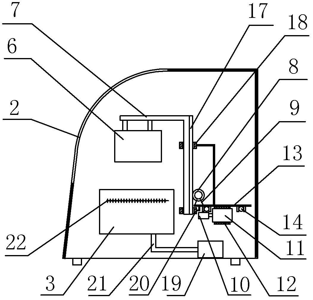 Staining machine