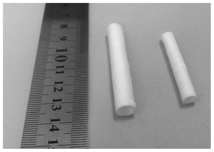 A silk fibroin/polymer-based tubular scaffold with three-dimensional ordered and disordered double network structure and its preparation and use method