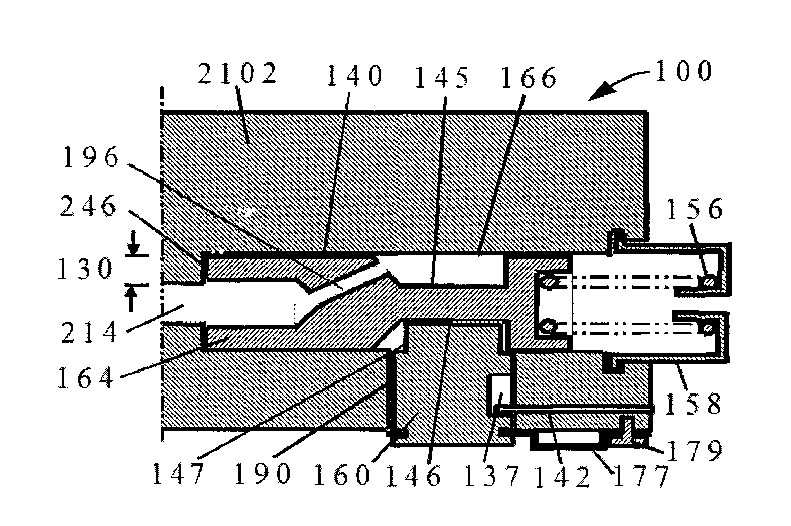 Quick-braking engine brake device