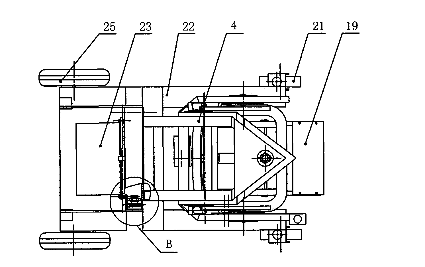 Multifunctional wheelchair for handicapped person