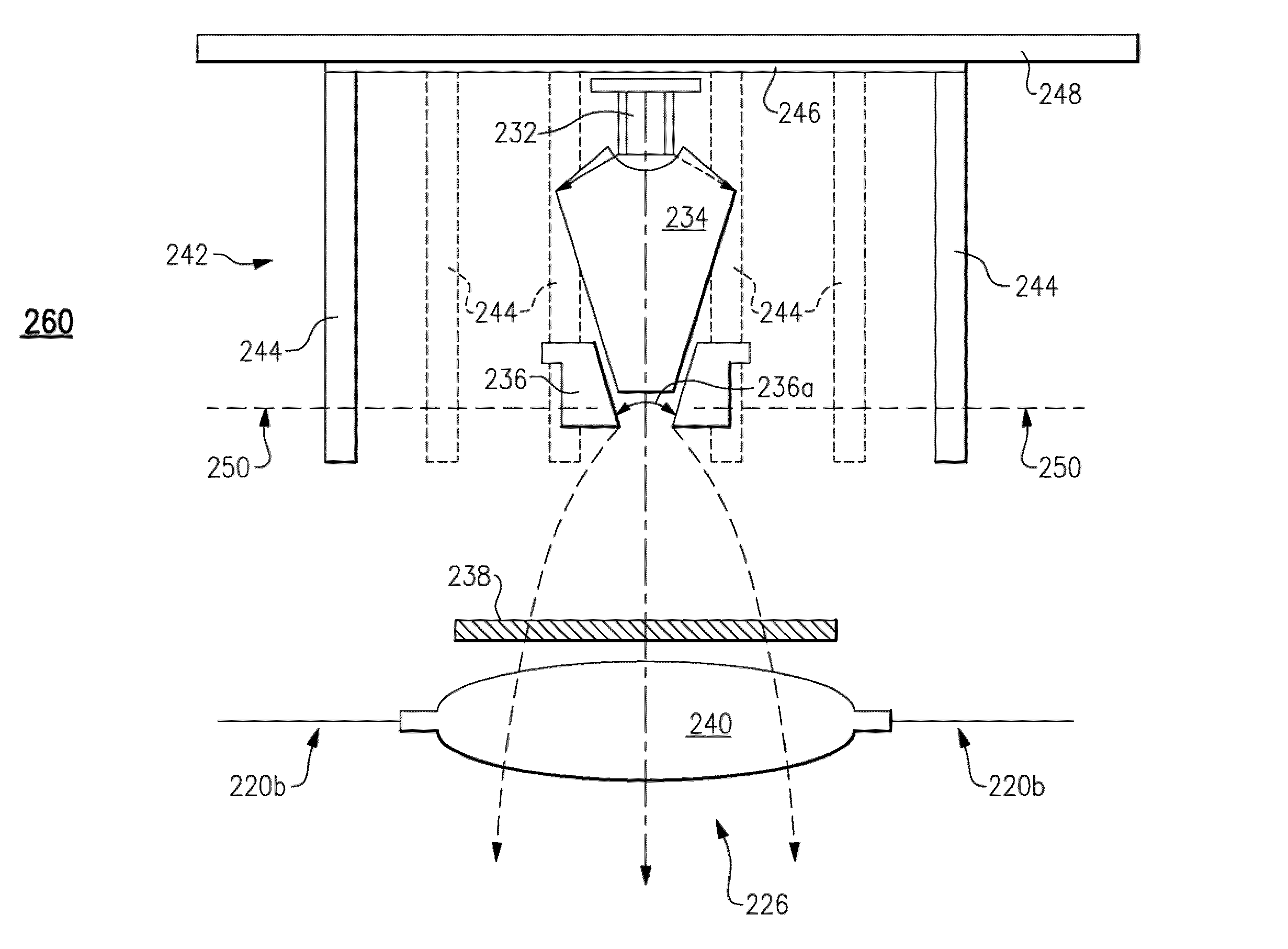 Examination light apparatus with touch-less control