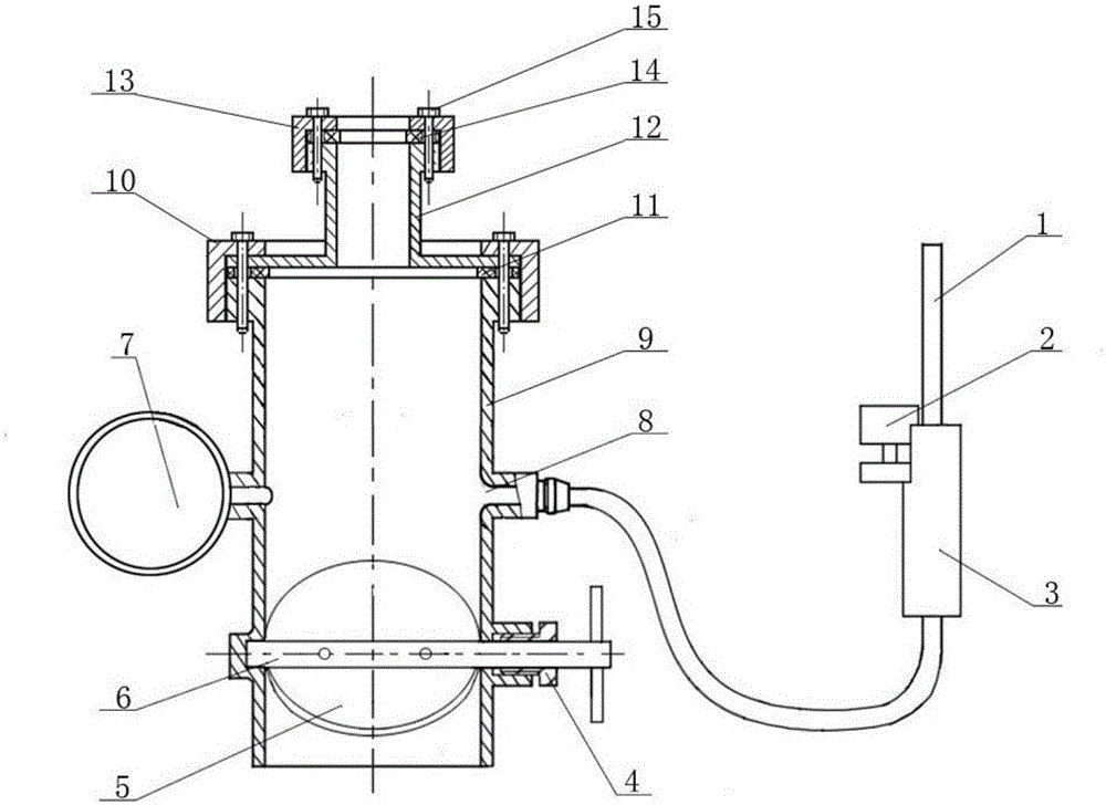 Nozzle variable diameter plug-in sampler