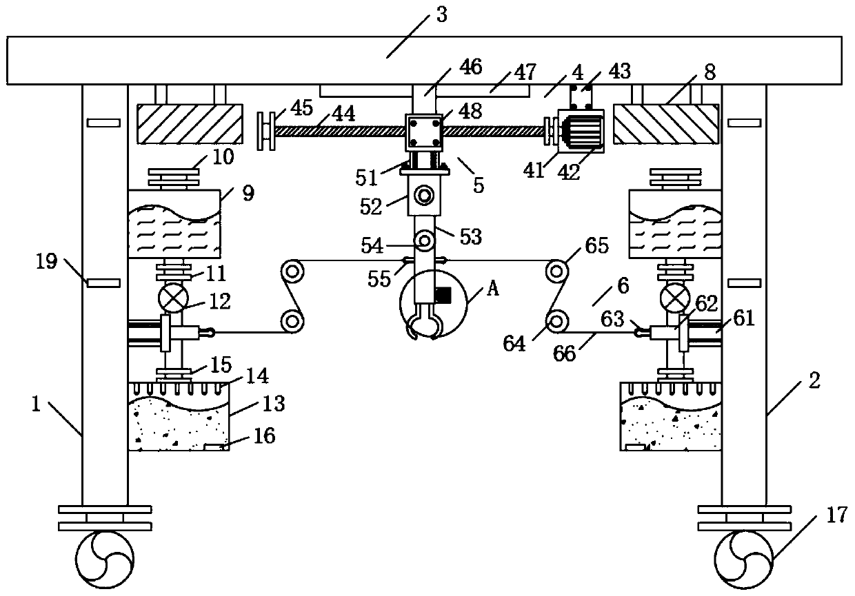 Automatic lotus root salvaging device