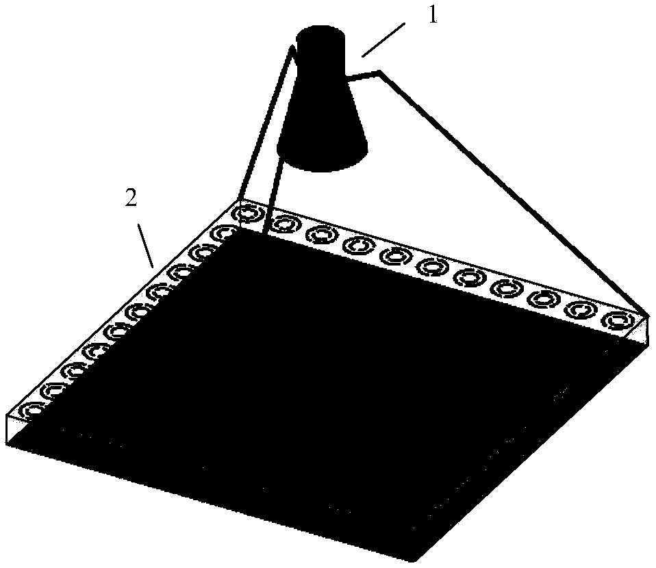 Circularly polarized OAM (orbital angular momentum) reflect array antenna