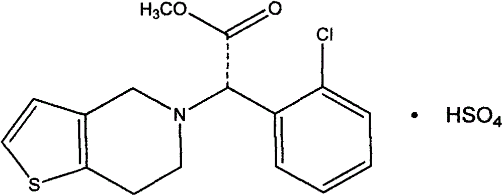 A kind of clopidogrel bisulfate tablet and preparation method thereof