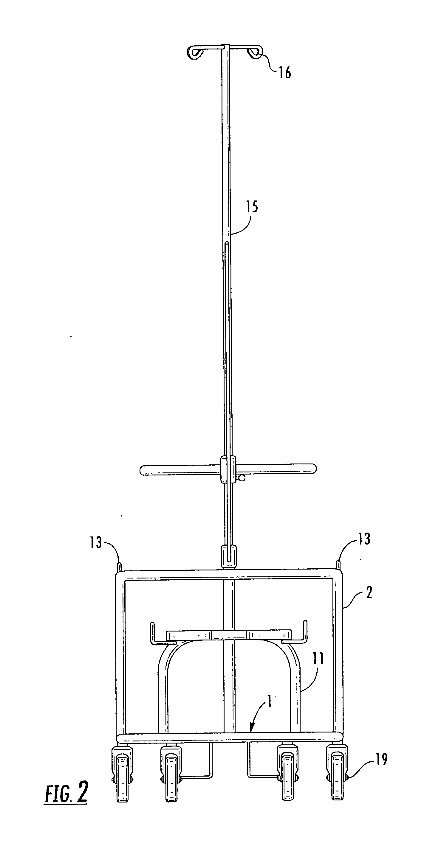 Bedside-ready patient ambulatory device