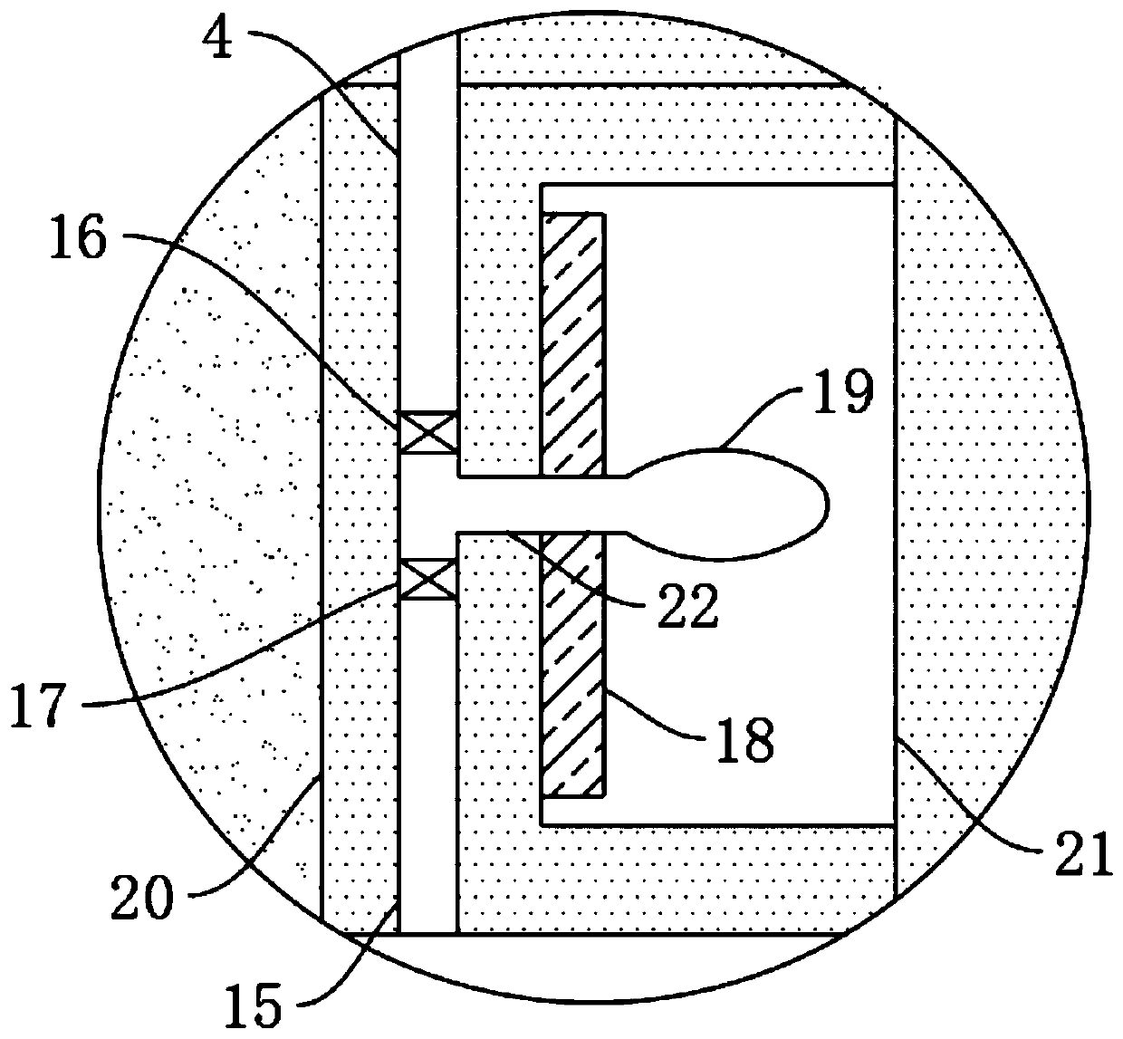 High-rise building anti-collision suspension window with self-cleaning function