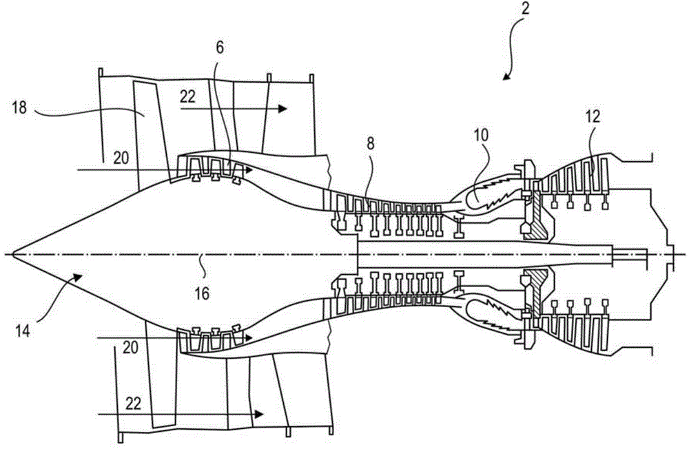 Radial attachment and positioning flanges for axial turbomachine casing sections