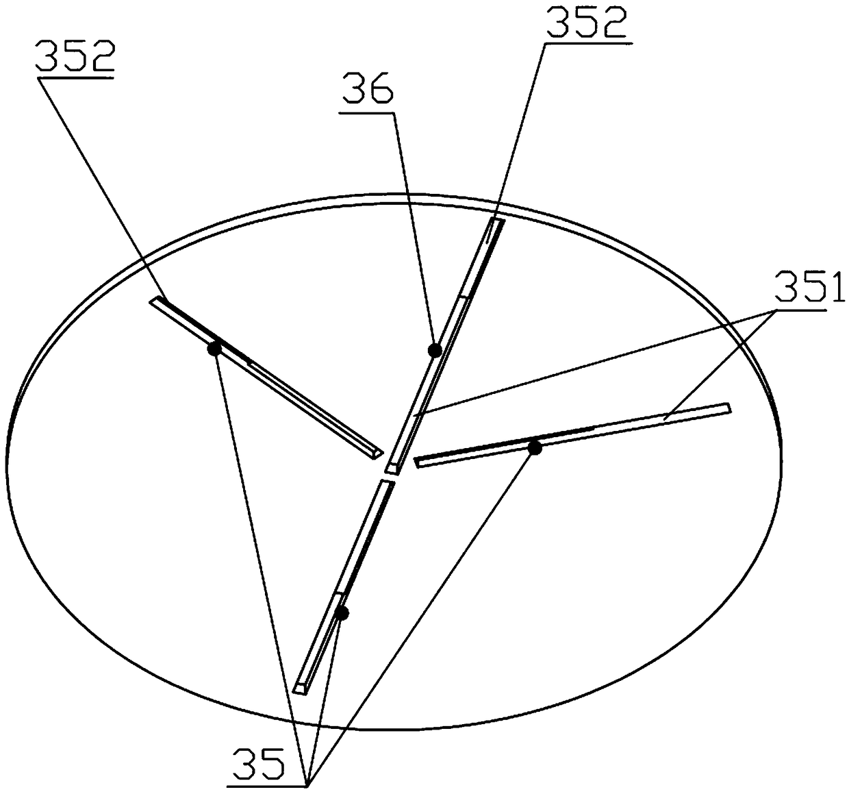 Assembly tool of inner ring rib cylindrical shell pressure resisting structure and assembly method thereof