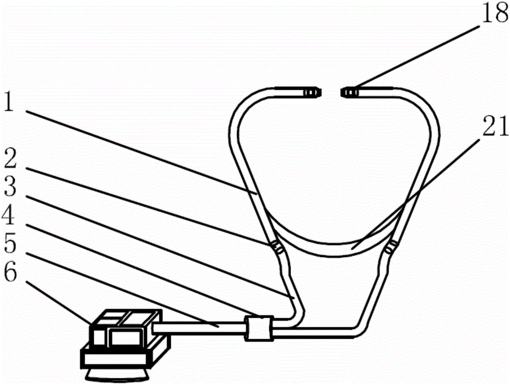 Ultrasonic stethoscope