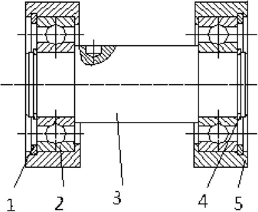 Internal roller of marking machine