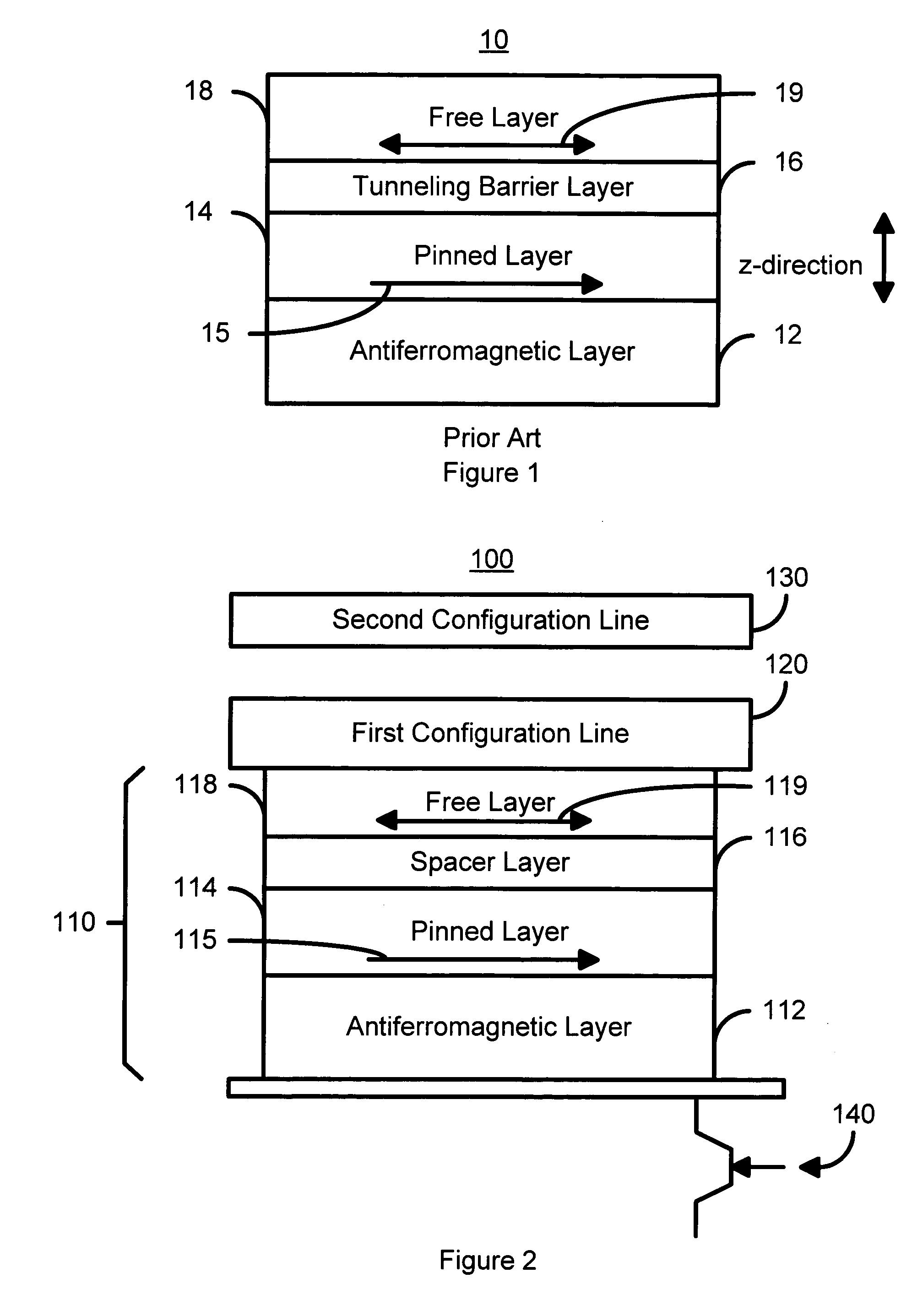 Re-configurable logic elements using heat assisted magnetic tunneling elements