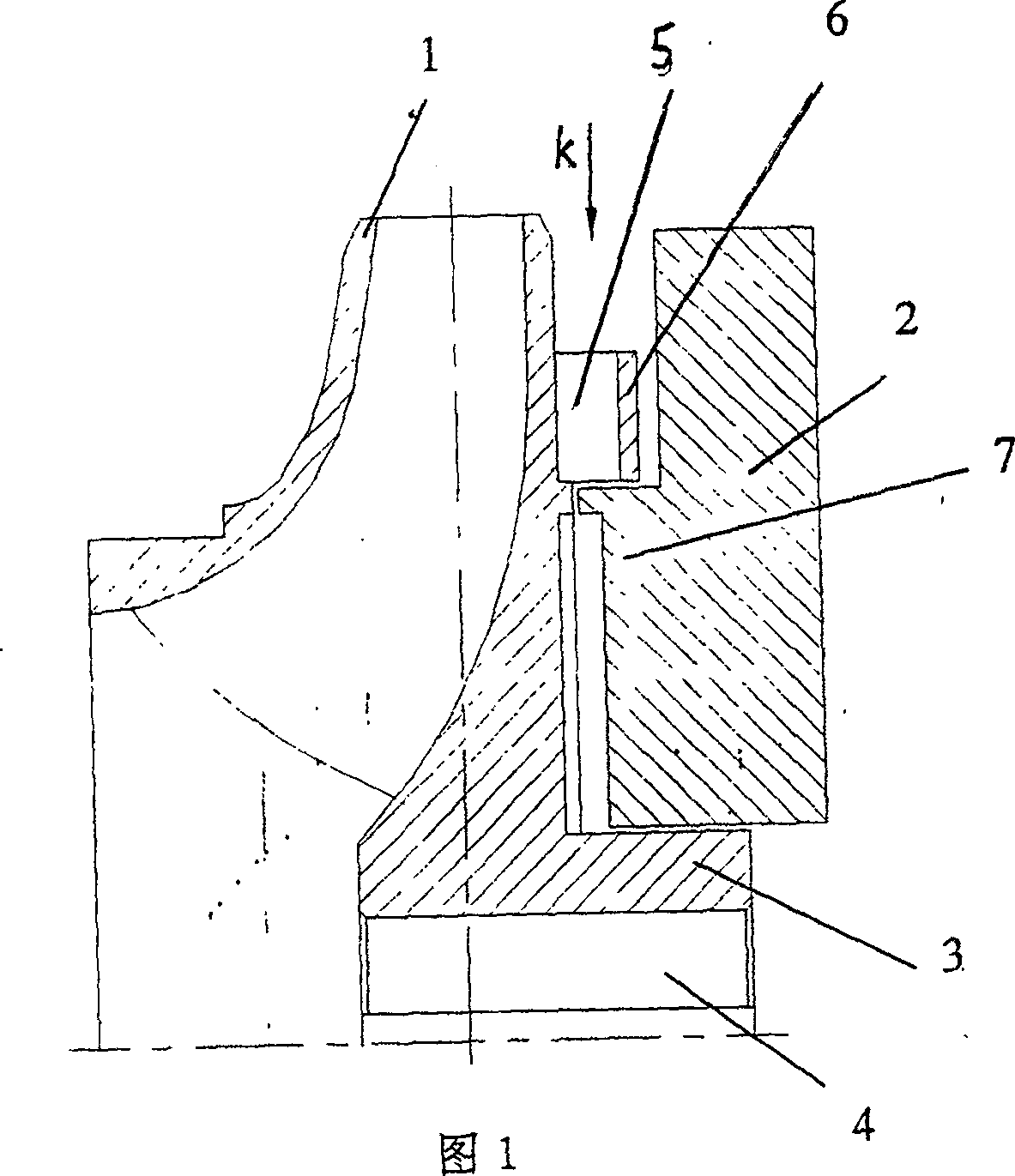 Improved axial force balance mechanism of centrifugal pump impeller