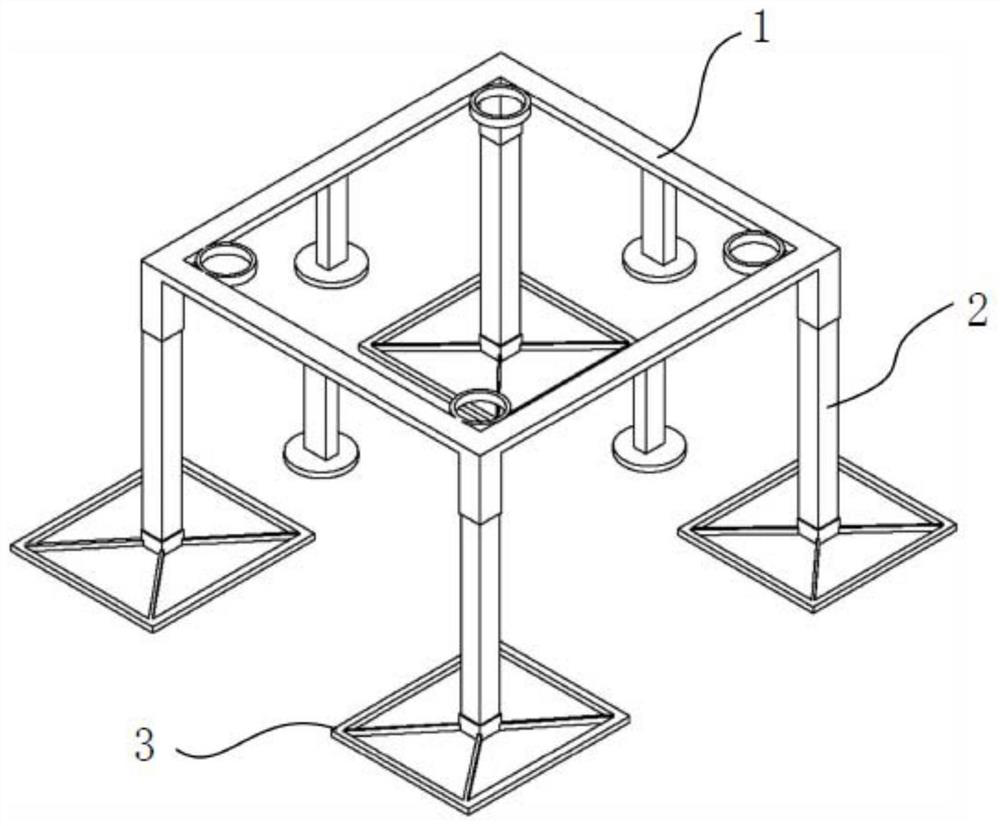 Electric tower grounding device