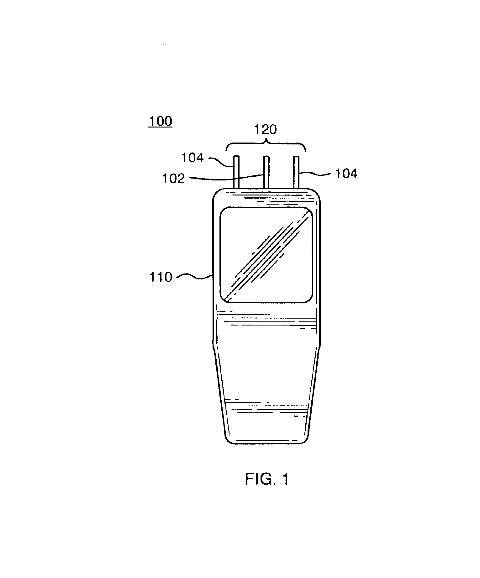 Adaptive receive and omnidirectional transmit antenna array