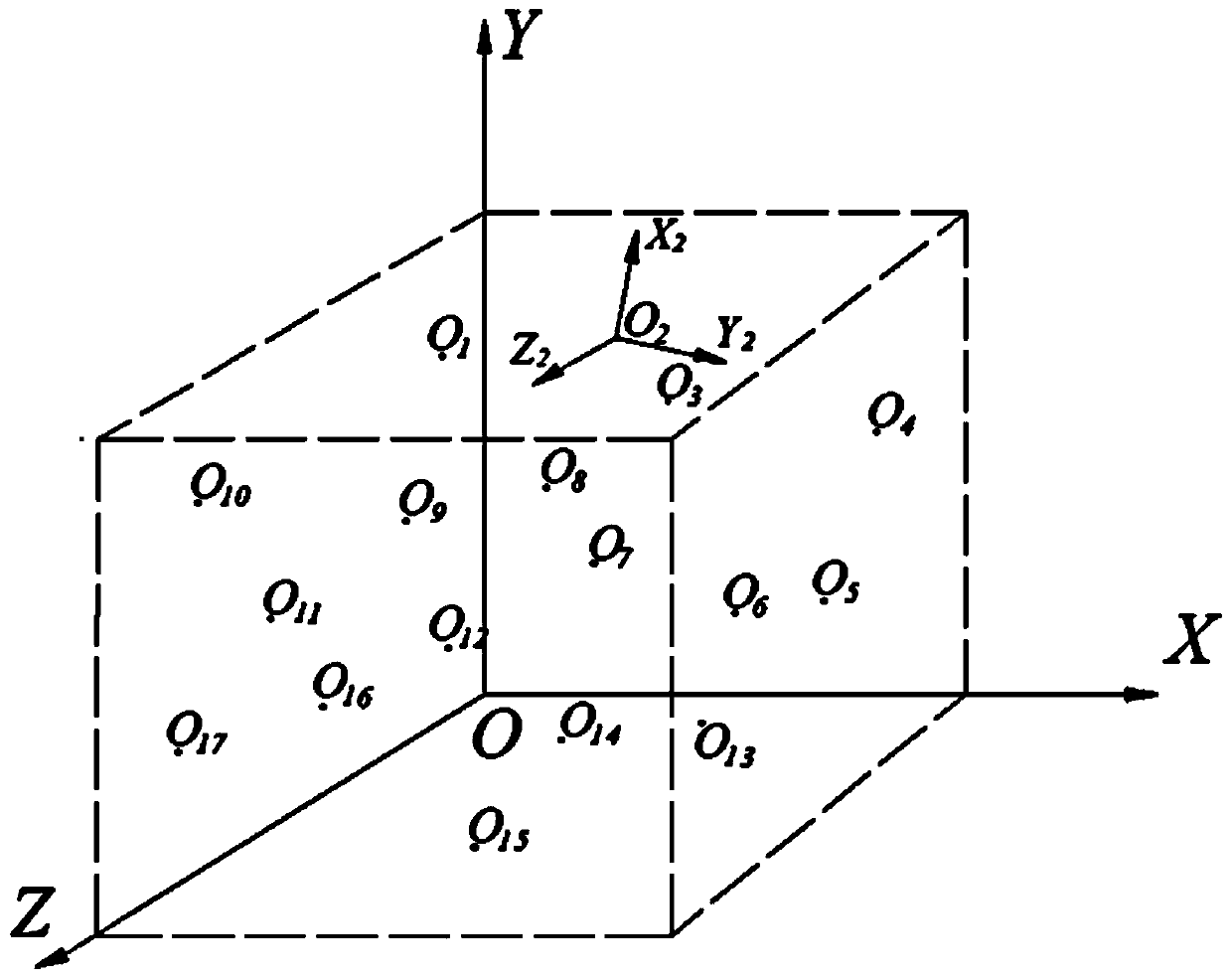 Method for generating brittle material containing random irregular polyhedron hole defects