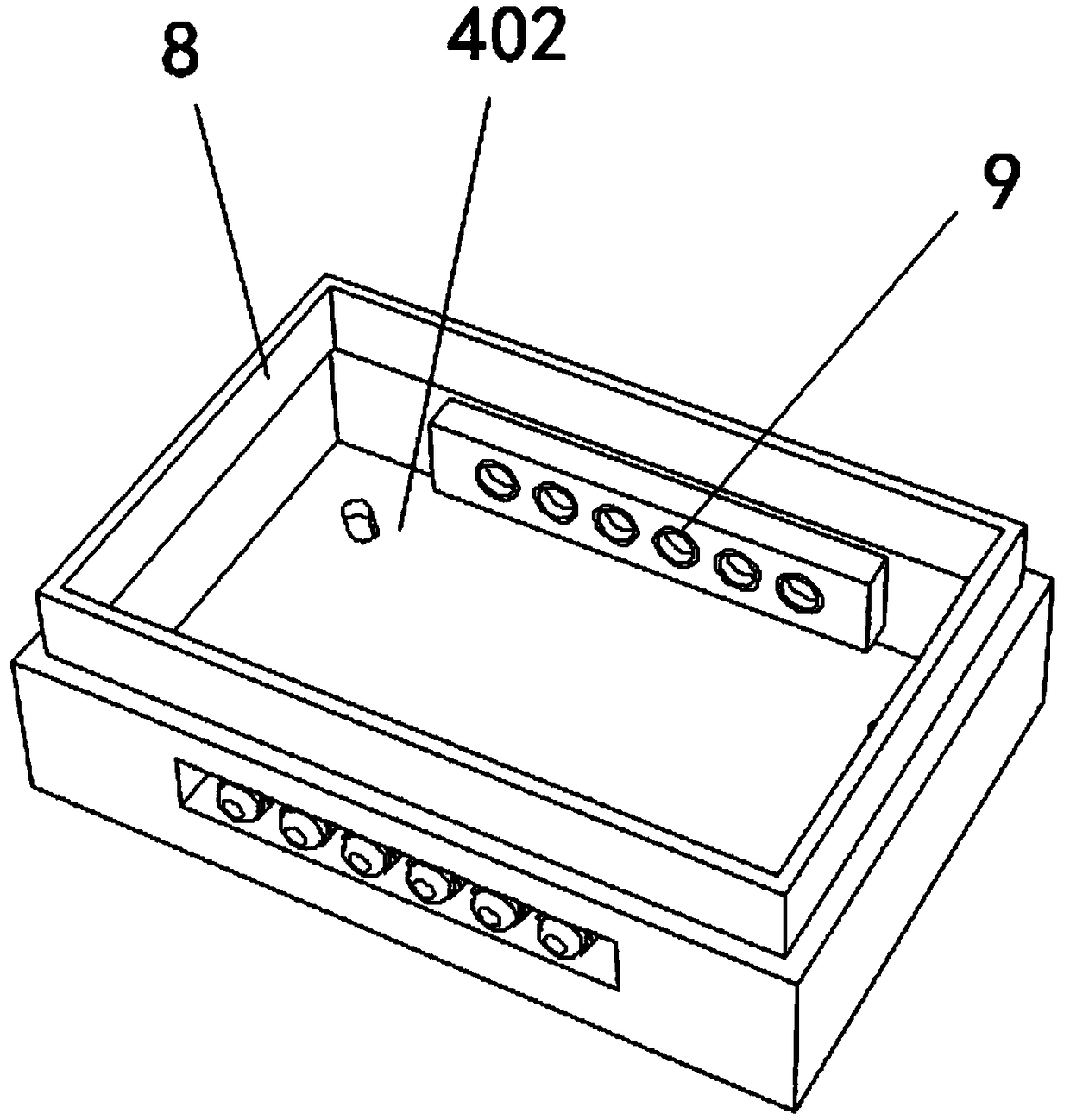 Novel lighting distribution box