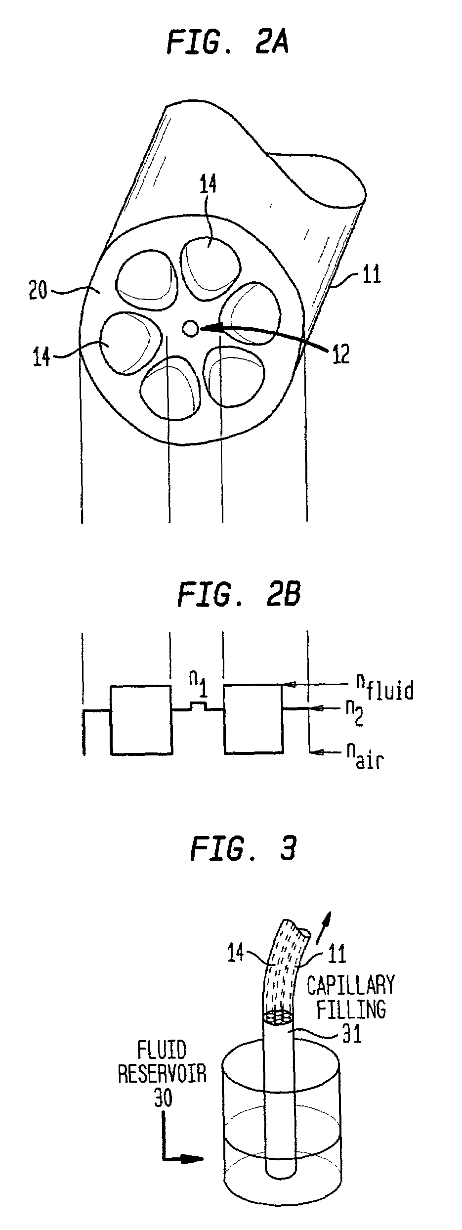 Tunable microfluidic optical fiber devices and systems