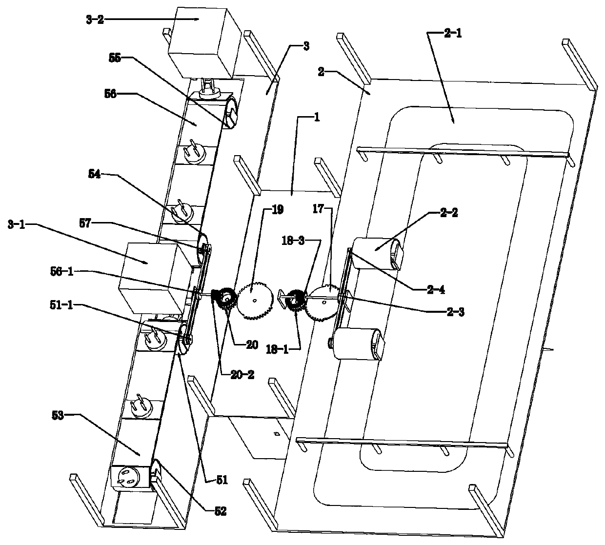 A special laser quenching rack for coal picks