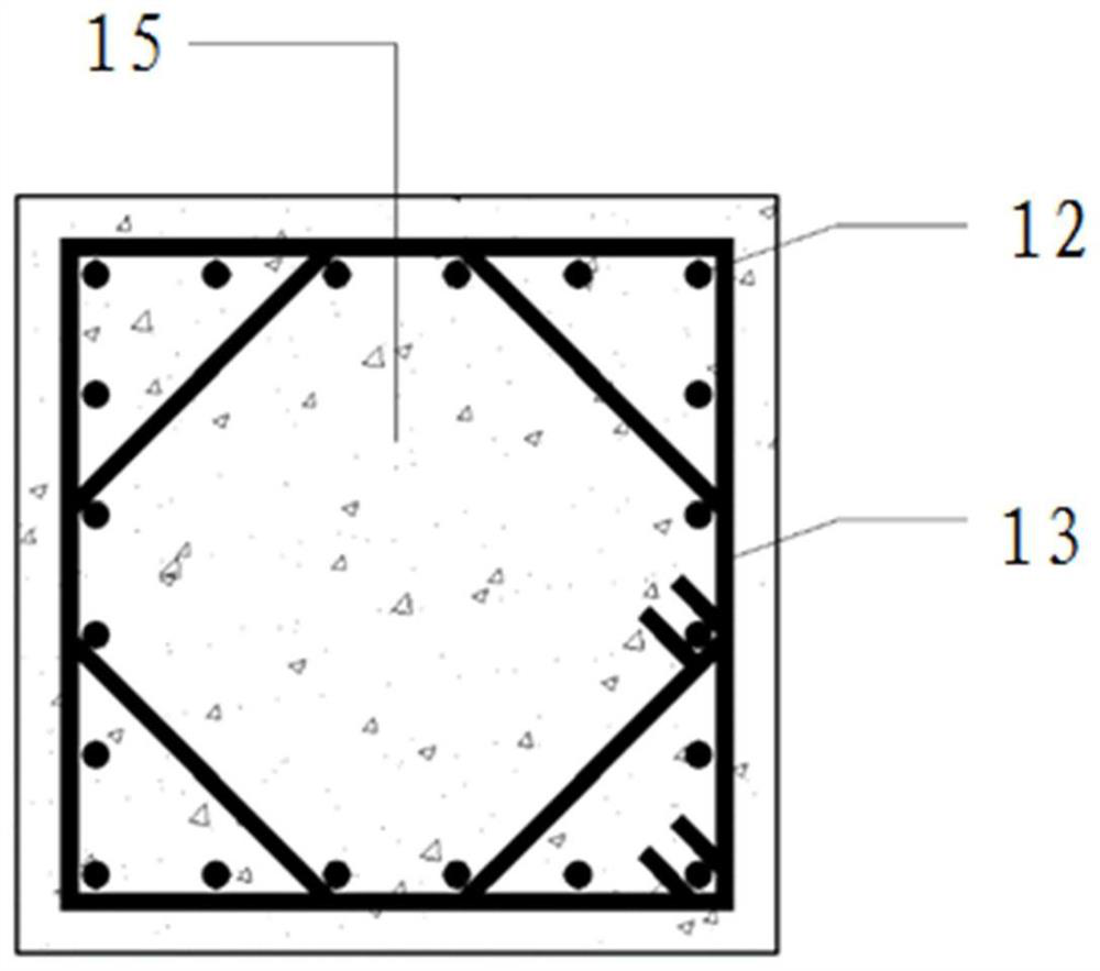 Reinforced concrete frame structure