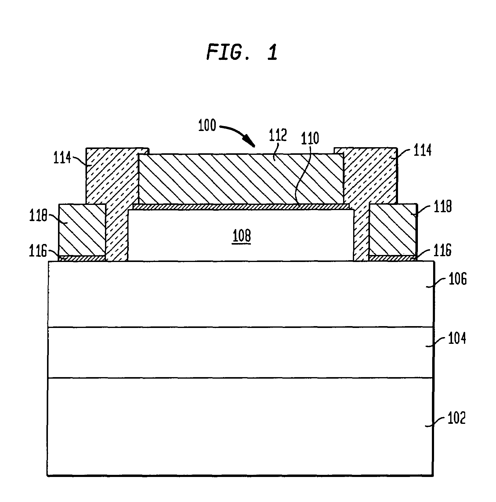 Lateral conduction Schottky diode with plural mesas