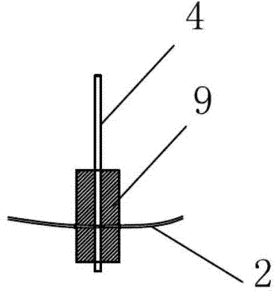 Original-state soil borrowing press-grouting concrete pile exerted by prestress and construction method thereof