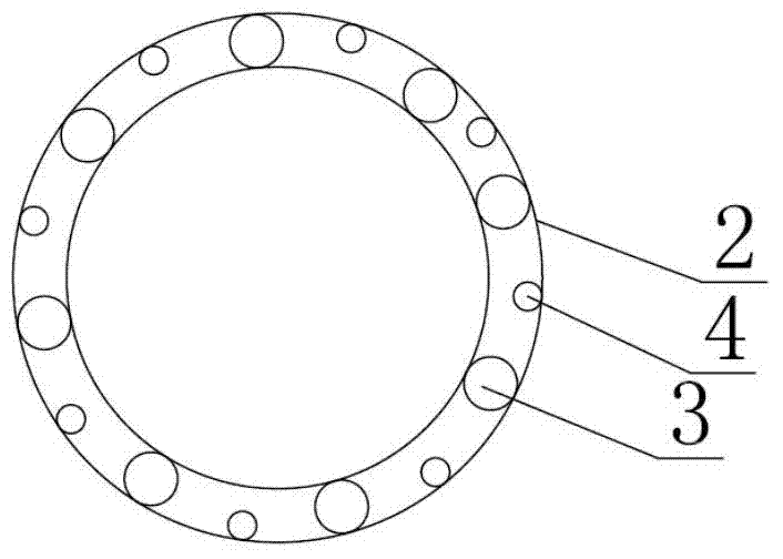 Original-state soil borrowing press-grouting concrete pile exerted by prestress and construction method thereof