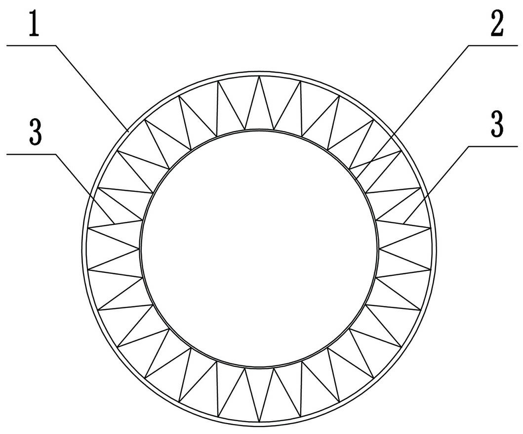 Internal and external gas filtering devices and gas detecting device