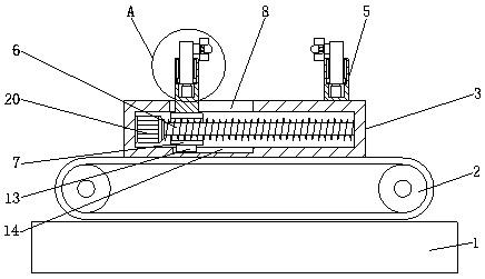 Annular production line of automobile seats