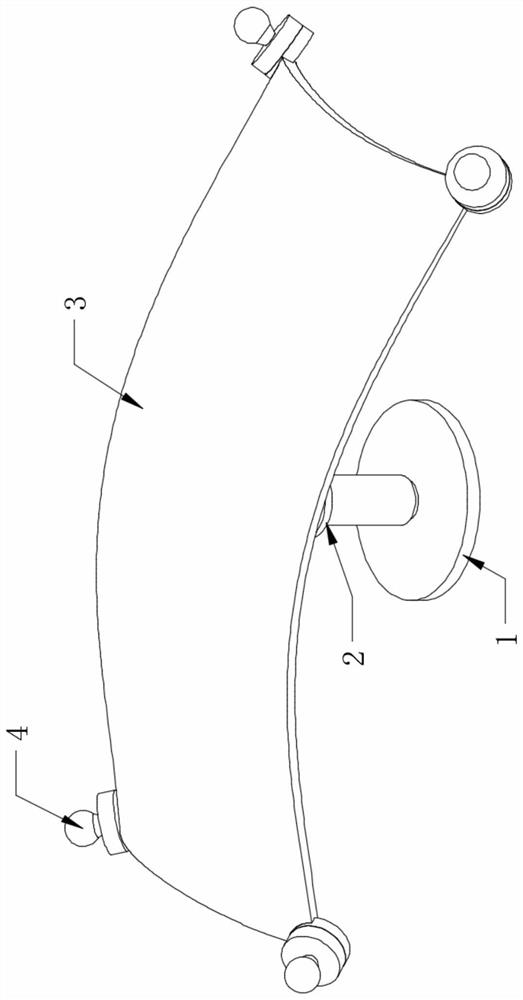 Auxiliary instrument for repairing skin flap into skin graft