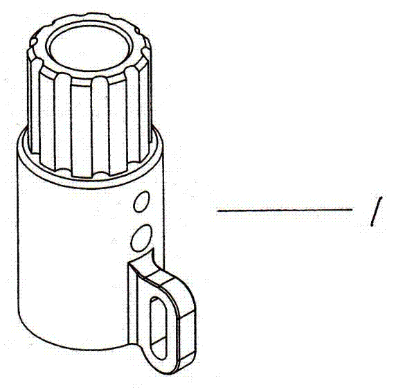 Tapered-sleeve locking type folding handlebar standpipe