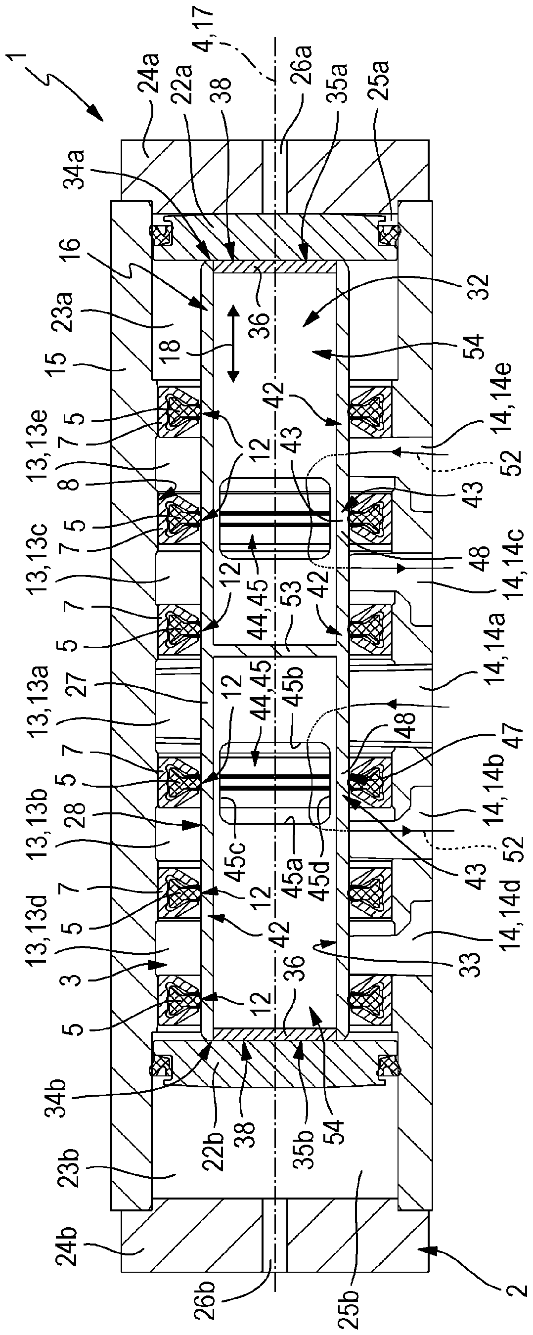 Multi-way valve