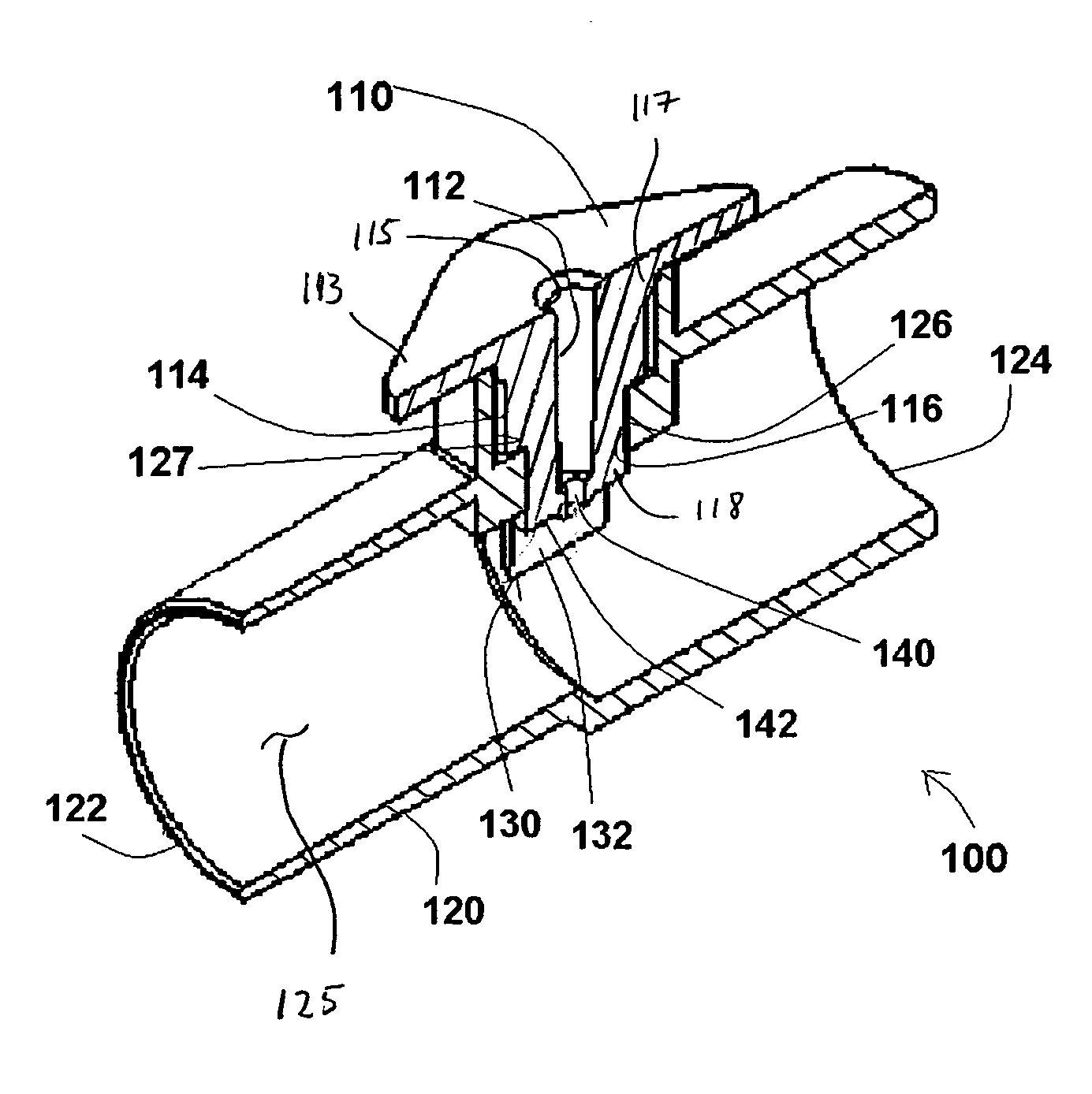 Fluid resistant airway adapter