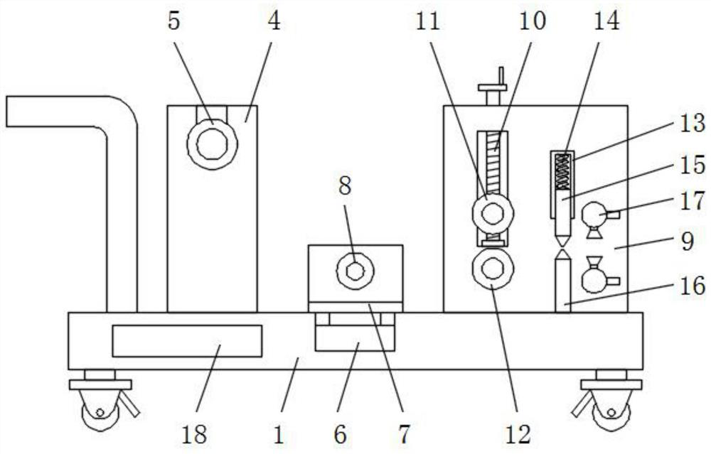 High-pressure water hose winding device for well drilling