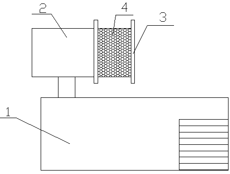 Dust removal and cooling device of cold pilger mill