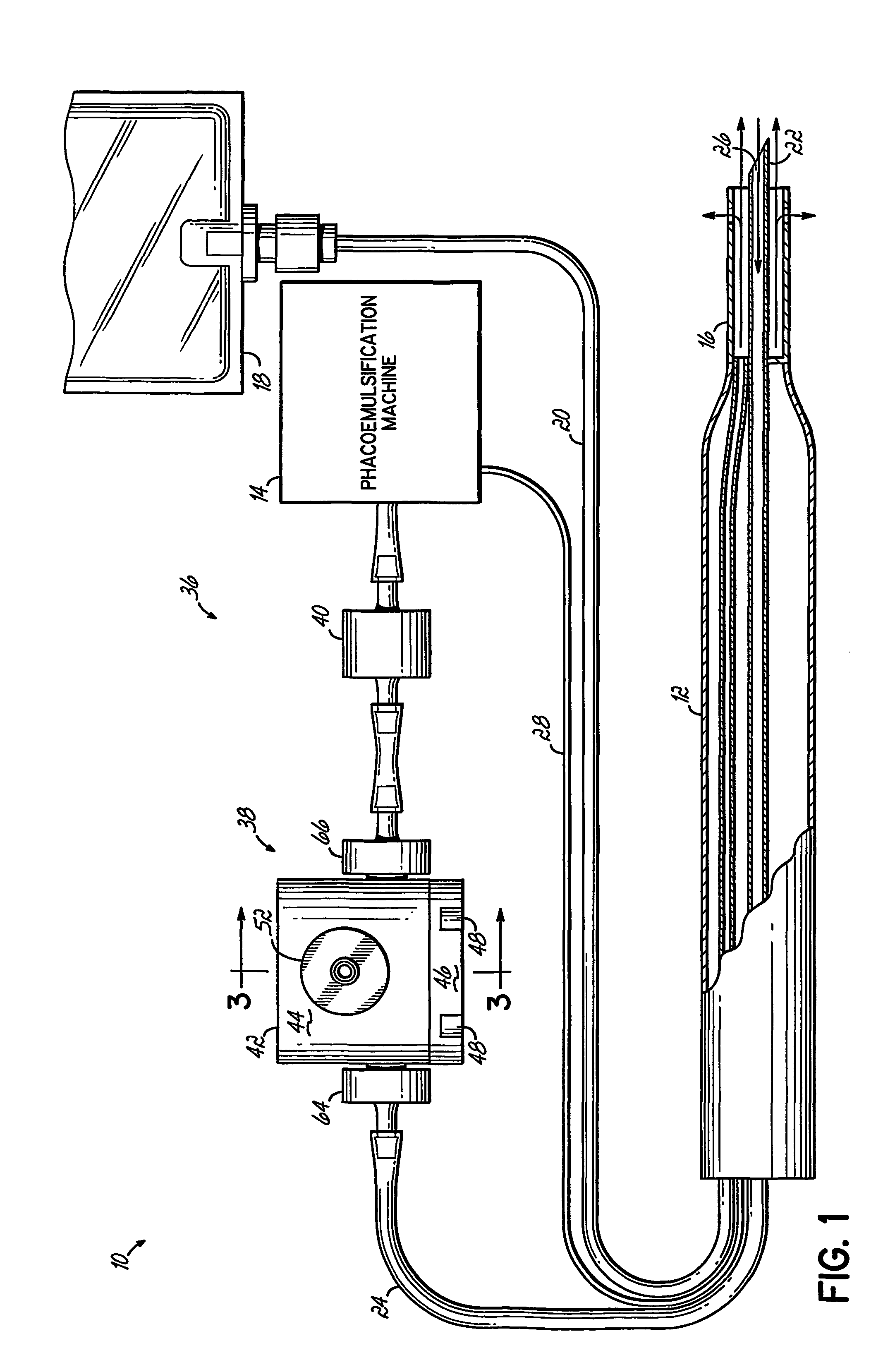 Surge-flow regulator for use in ophthalmic surgical aspiration